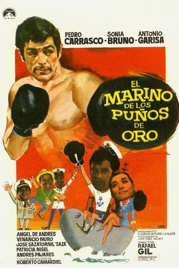 Cover of the movie El marino de los puños de oro