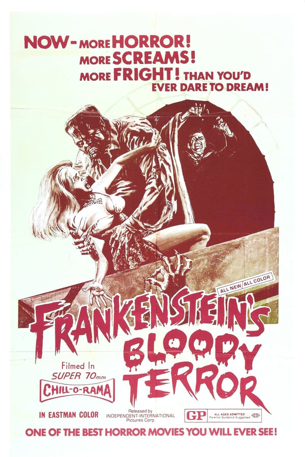 Cover of the movie Frankenstein's Bloody Terror