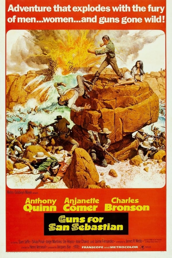 Cover of the movie Guns for San Sebastian