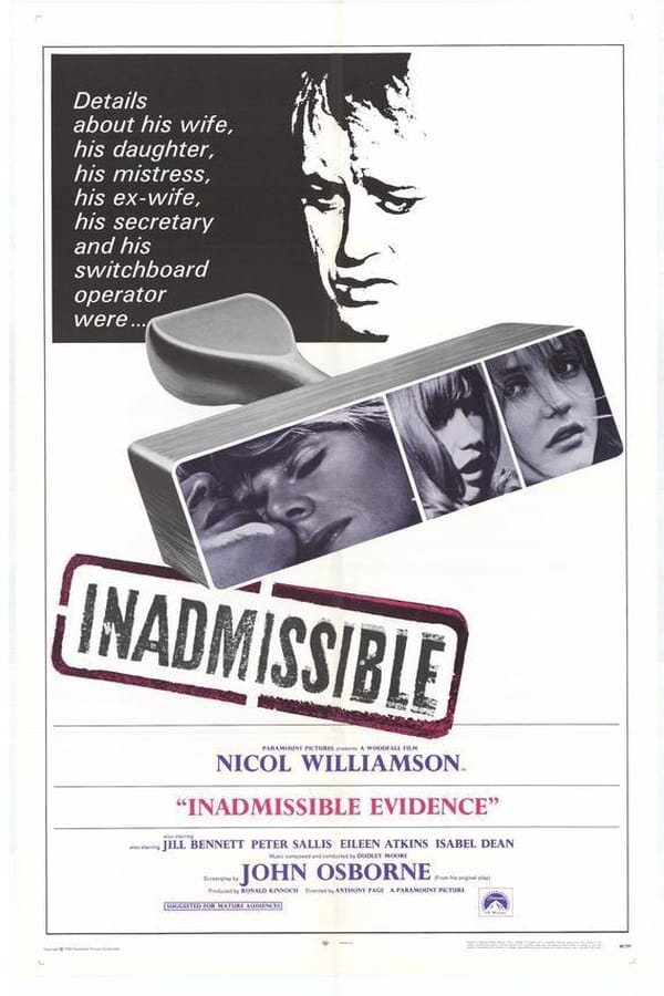 Cover of the movie Inadmissible Evidence
