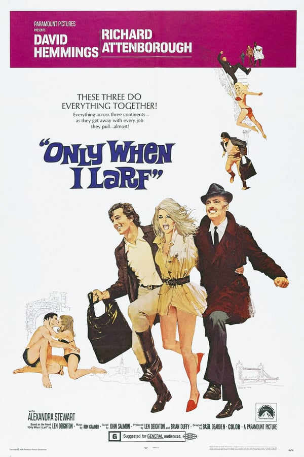 Cover of the movie Only When I Larf