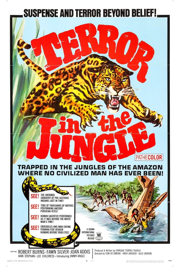 Cover of the movie Terror in the Jungle
