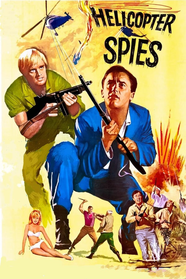 Cover of the movie The Helicopter Spies