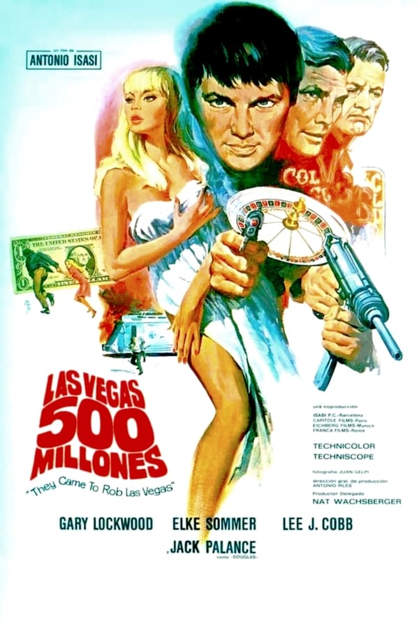 Cover of the movie They Came to Rob Las Vegas