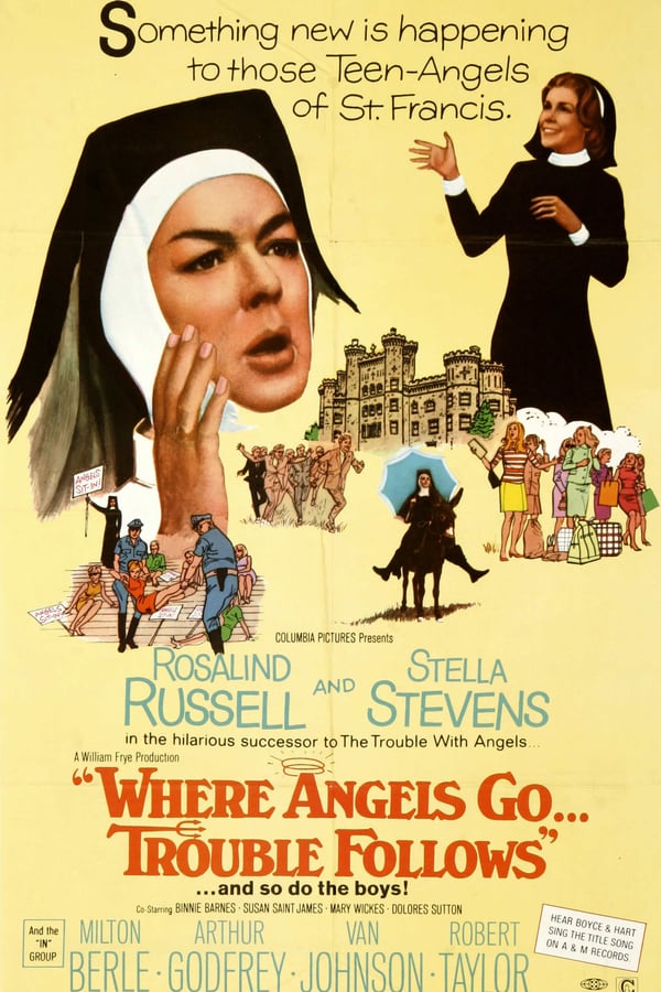 Cover of the movie Where Angels Go, Trouble Follows