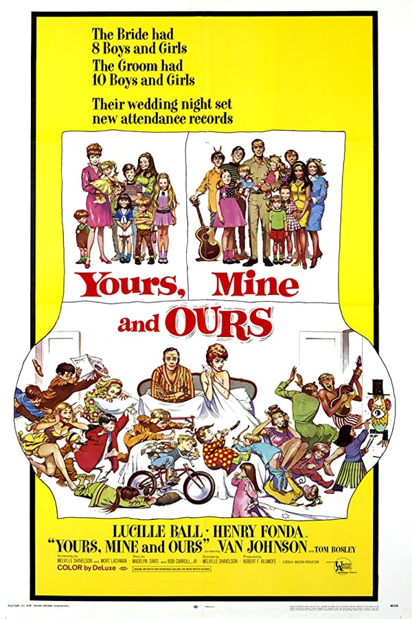 Cover of the movie Yours, Mine and Ours
