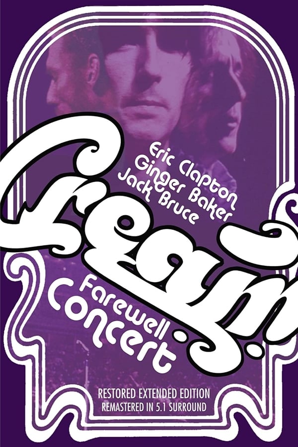 Cover of the movie Cream - Farewell Concert
