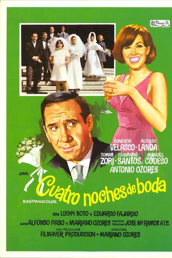 Cover of the movie Cuatro noches de boda