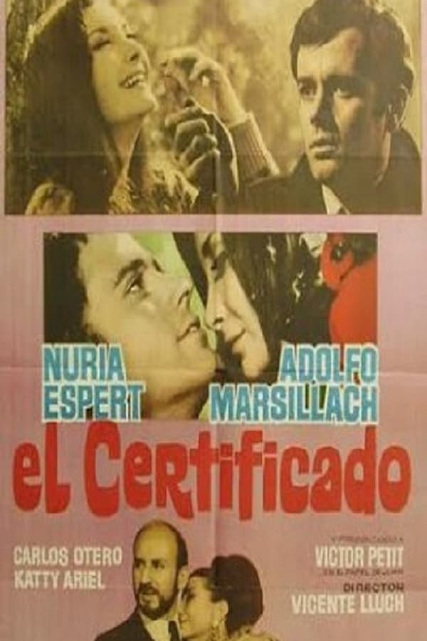 Cover of the movie El certificado