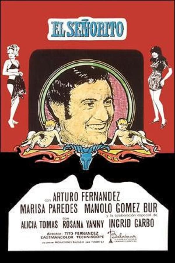 Cover of the movie El señorito y las seductoras
