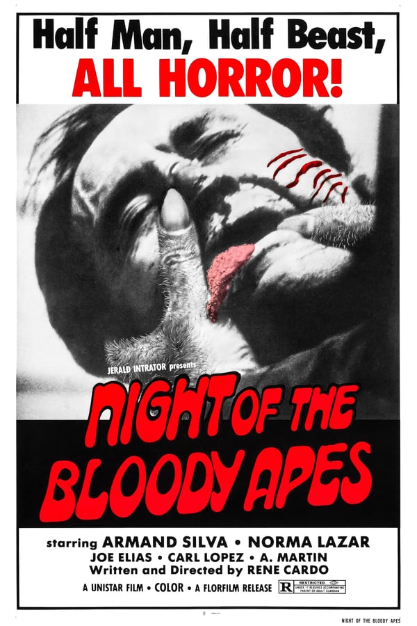 Cover of the movie Night of the Bloody Apes