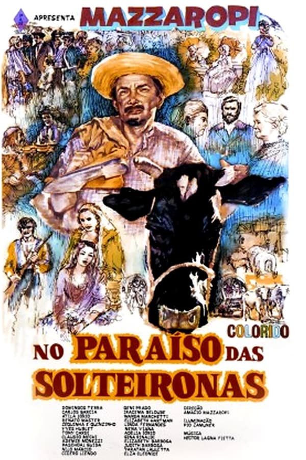 Cover of the movie No Paraíso das Solteironas