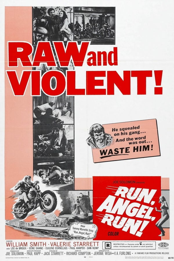 Cover of the movie Run, Angel, Run!