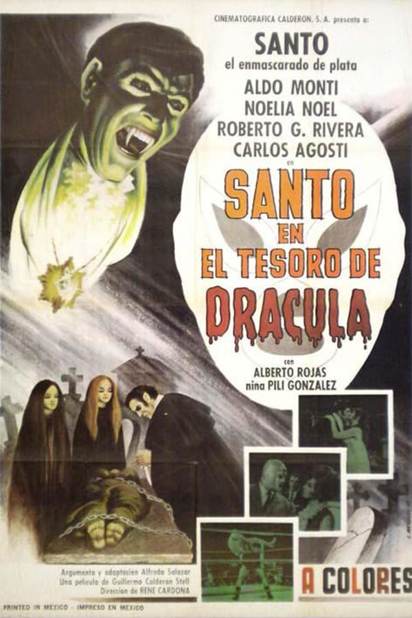 Cover of the movie Santo and Dracula's Treasure