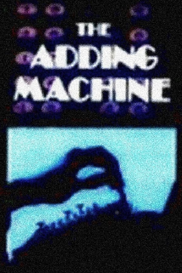 Cover of the movie The Adding Machine