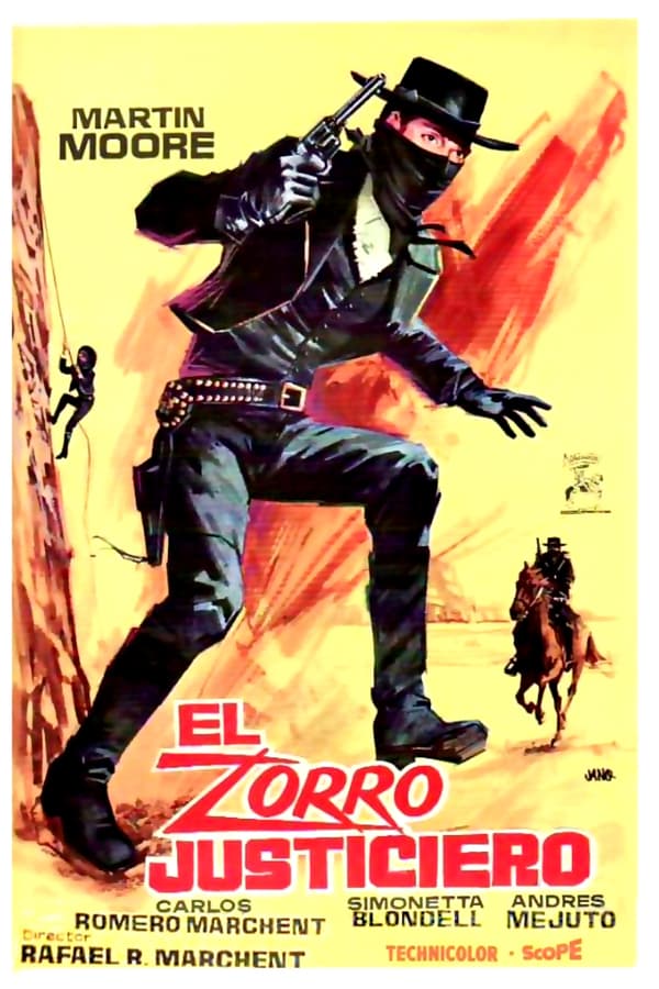 Cover of the movie The Avenger, Zorro