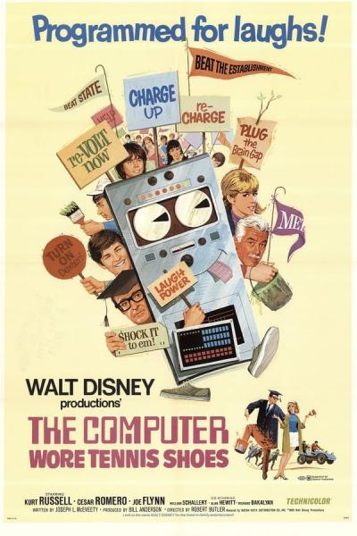 Cover of the movie The Computer Wore Tennis Shoes