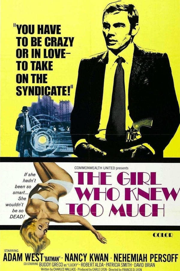 Cover of the movie The Girl Who Knew Too Much