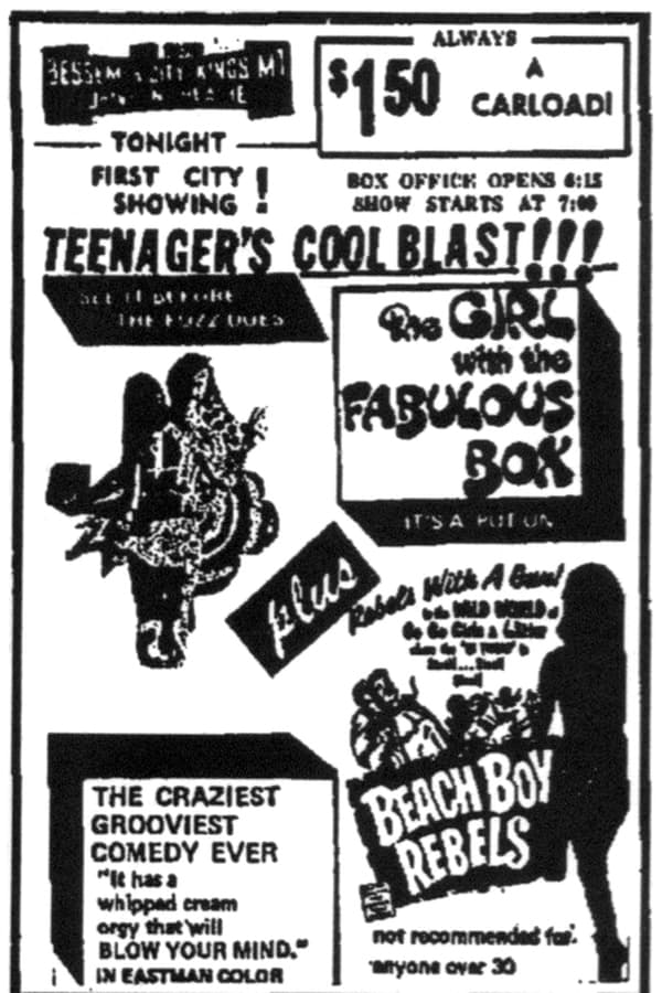 Cover of the movie The Girl with the Fabulous Box
