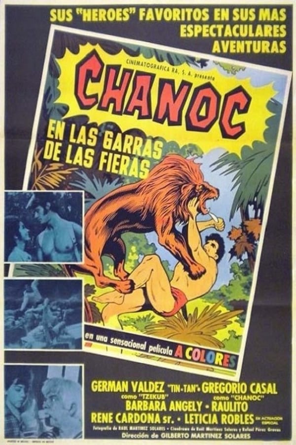 Cover of the movie Chanoc en las garras de las fieras