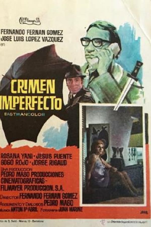 Cover of the movie Crimen imperfecto
