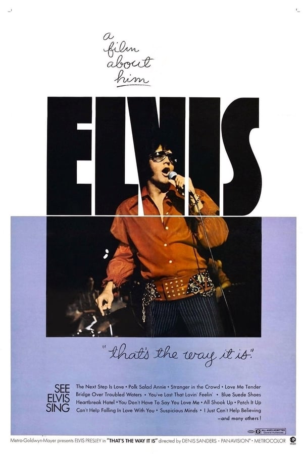 Cover of the movie Elvis: That's the Way It Is