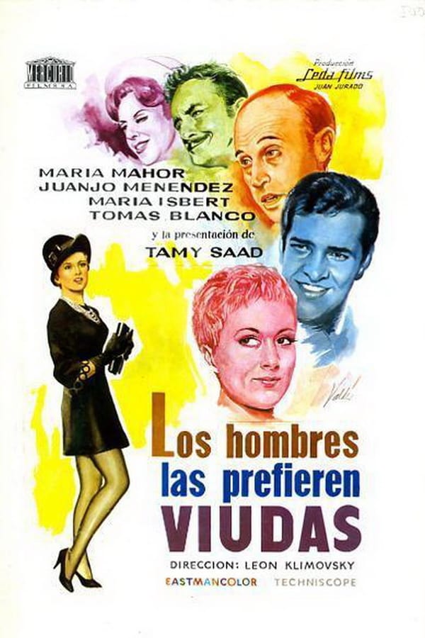 Cover of the movie Los Hombres las prefieren viudas