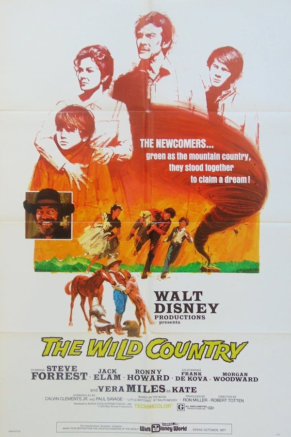 Cover of the movie The Wild Country