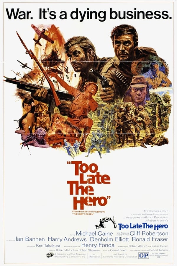 Cover of the movie Too Late the Hero