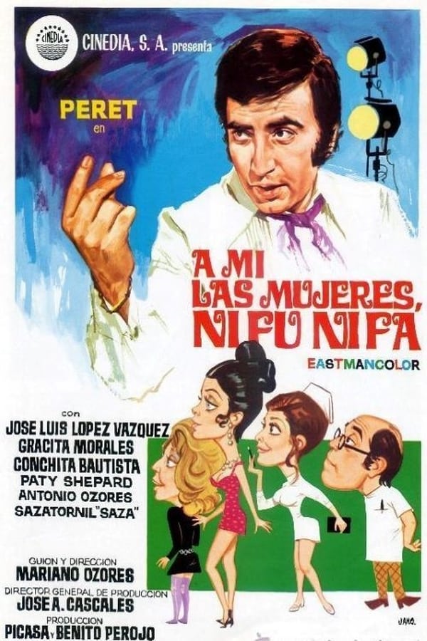 Cover of the movie A mí las mujeres ni fu ni fa