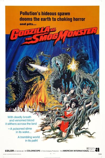 Cover of Godzilla vs. Hedorah