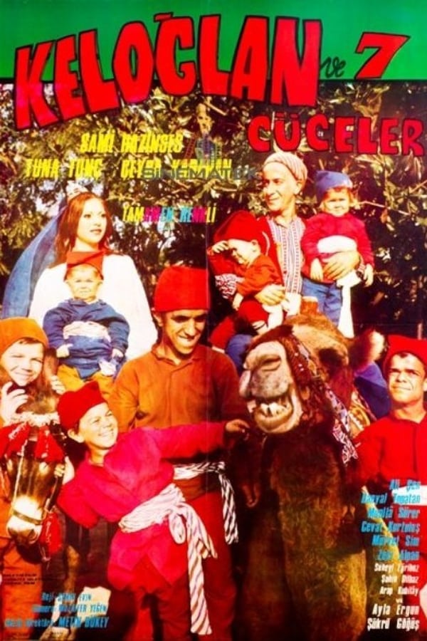 Cover of the movie Keloglan ve yedi cüceler