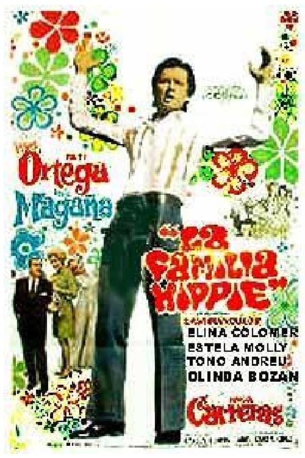 Cover of the movie La familia hippie