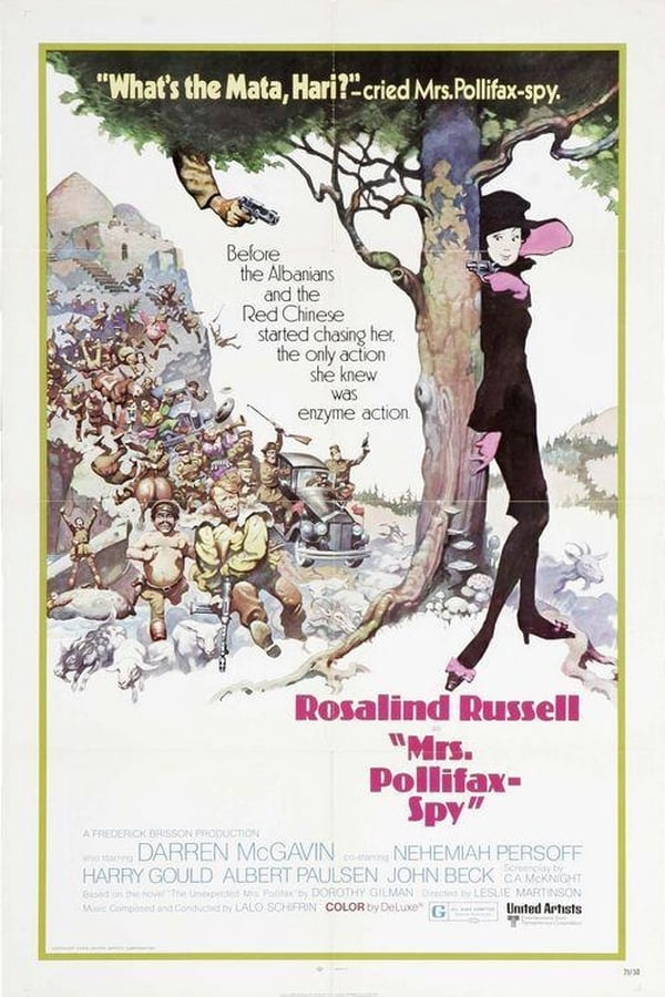 Cover of the movie Mrs. Pollifax — Spy
