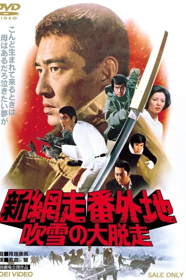 Cover of the movie New Prison Walls of Abashiri: Snowbound Deserter