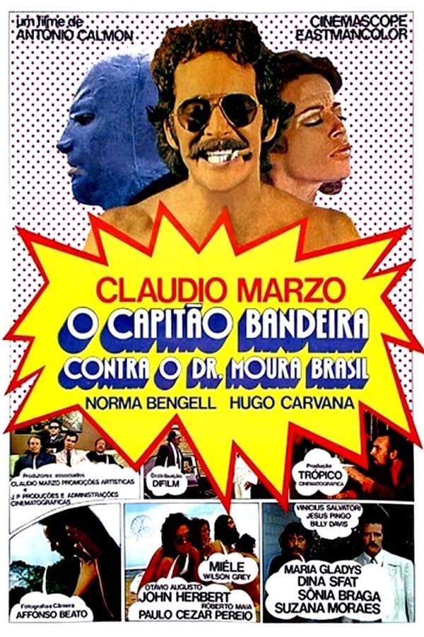 Cover of the movie O Capitão Bandeira Contra o Dr. Moura Brasil
