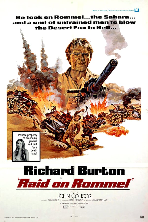 Cover of the movie Raid on Rommel
