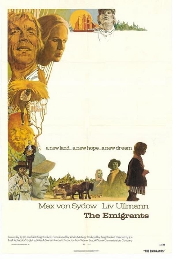 Cover of the movie The Emigrants