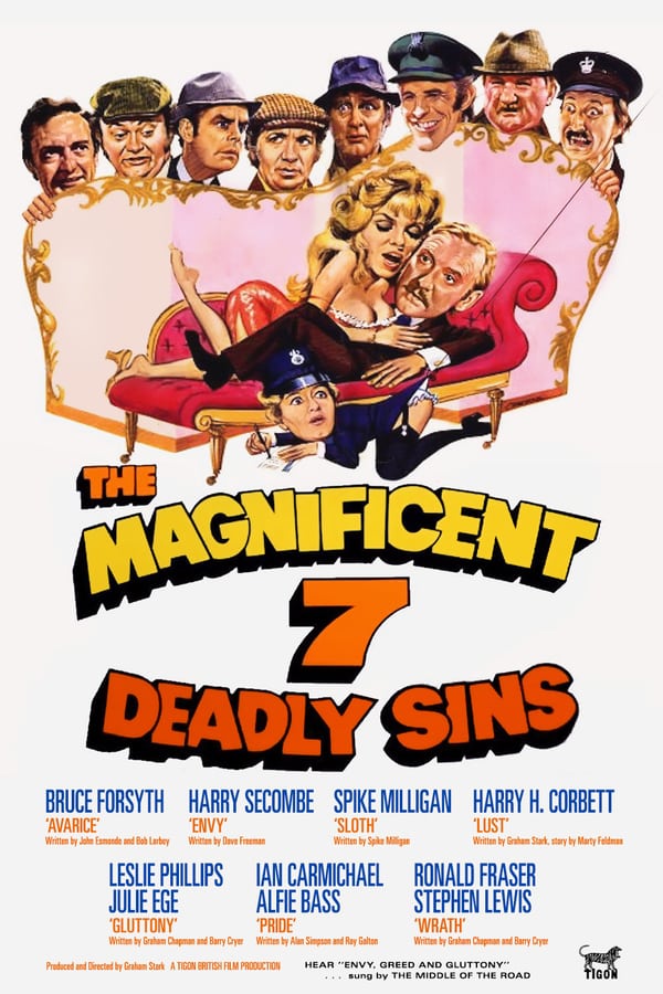 Cover of the movie The Magnificent Seven Deadly Sins