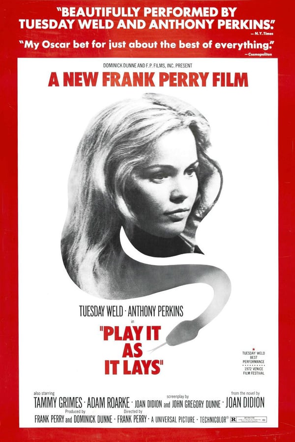 Cover of the movie Play It as It Lays