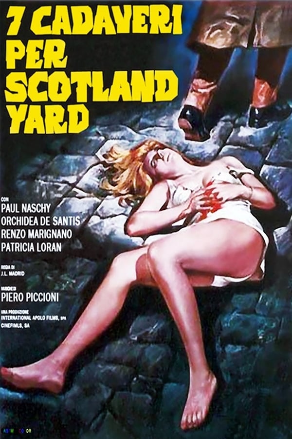 Cover of the movie Seven Murders for Scotland Yard