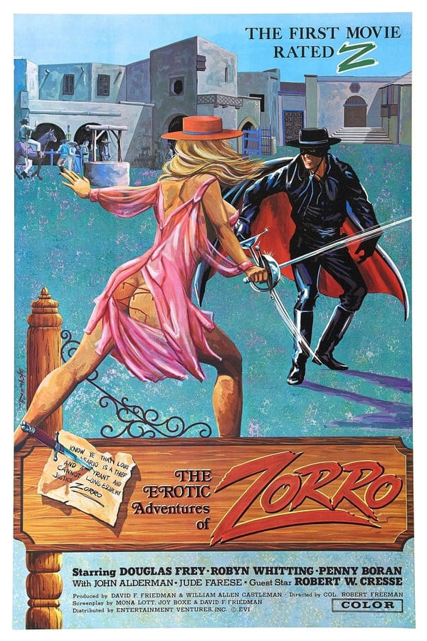 Cover of the movie The Erotic Adventures of Zorro