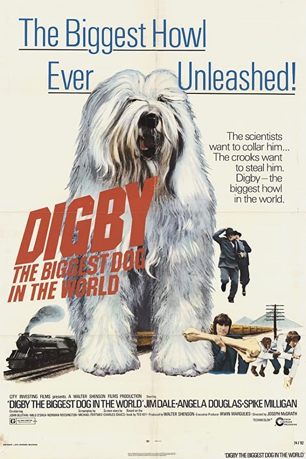 Cover of the movie Digby, the Biggest Dog in the World