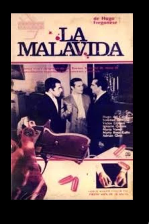 Cover of the movie La mala vida