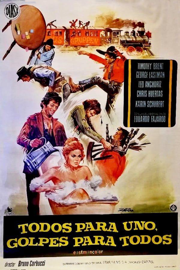 Cover of the movie The Three Musketeers of the West