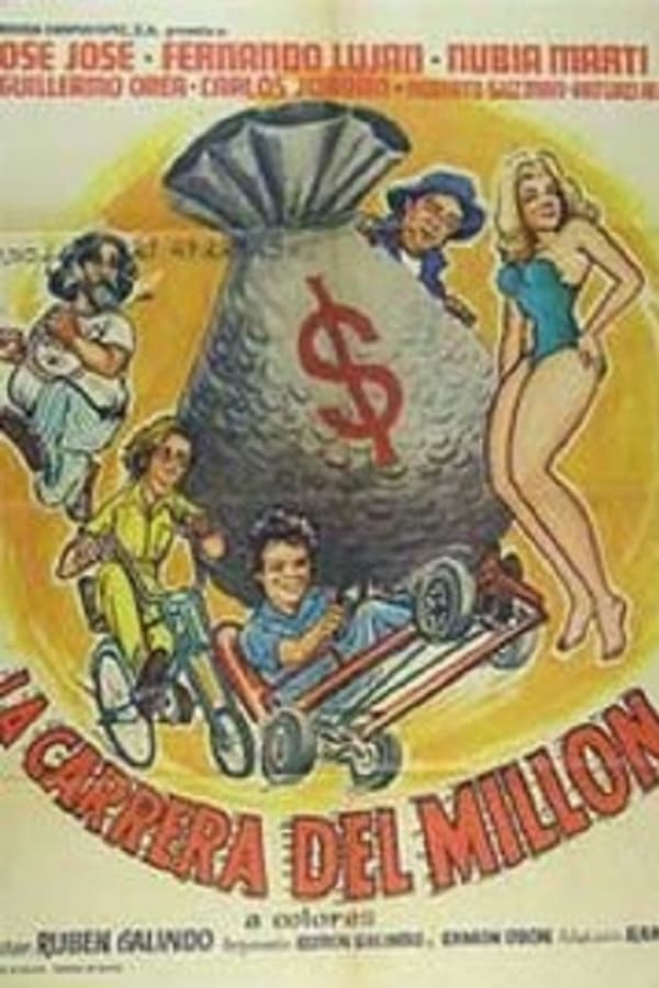 Cover of the movie La carrera del millón