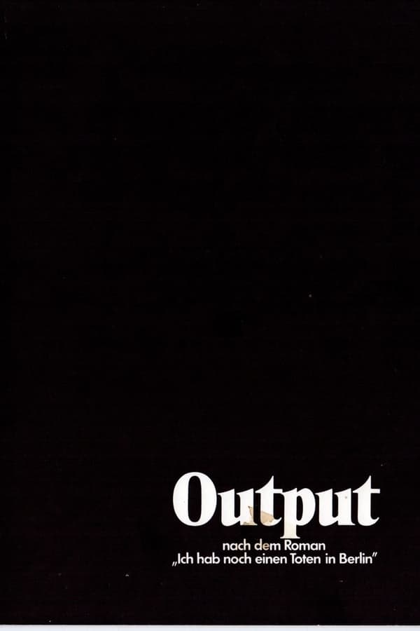 Cover of the movie Output