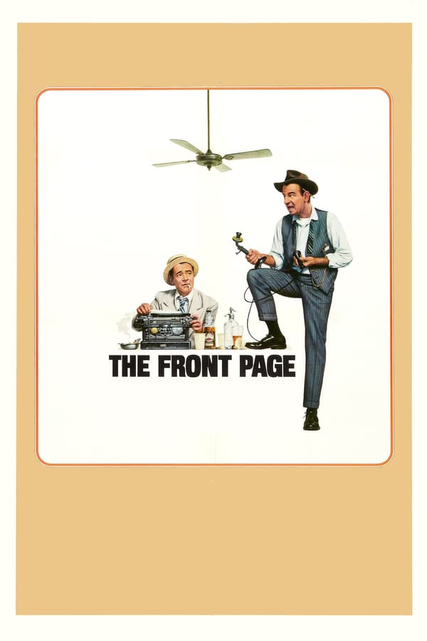 Cover of the movie The Front Page