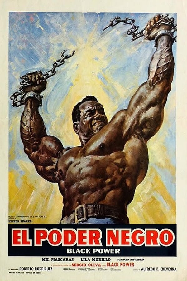 Cover of the movie El poder negro (Black power)