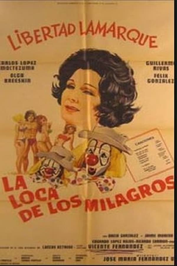Cover of the movie La loca de los milagros